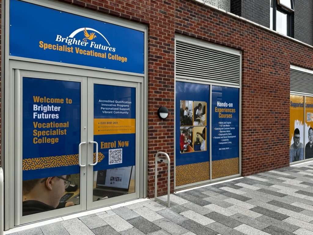 Brighter Futures Specialist College front building